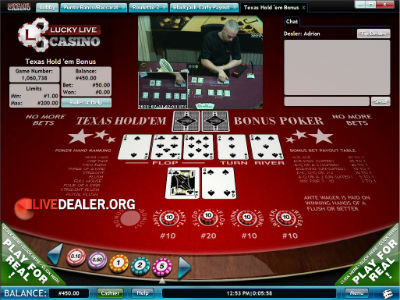 Lucky Casino Live Roulette