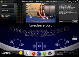 black jack live