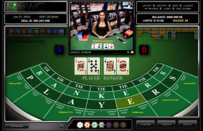 CWC's new live baccarat game
