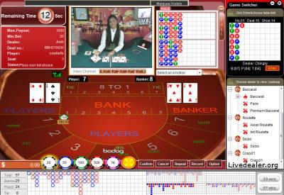 Entertasia standard (download) live baccarat