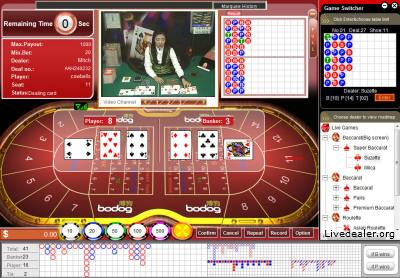 Entertasia premium (download) live baccarat