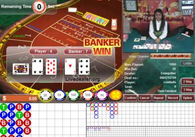 Entertasia browser play live baccarat