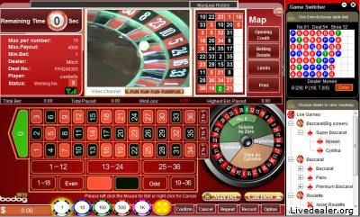 Entertasia live roulette