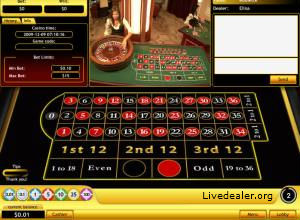 Eurogrand live dealer roulette