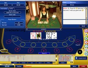 Europa Casino live dealer