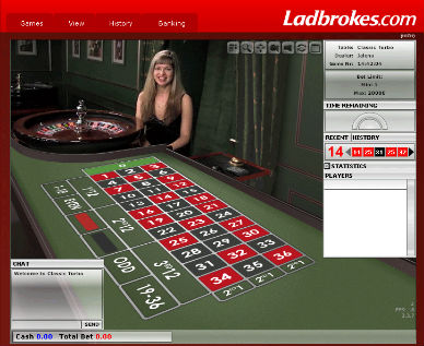 live dealer roulette