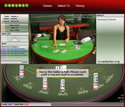 Evolution Gaming Live (Classic) Blackjack