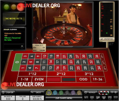 Evolution Gaming Virtual View Live Gold Roulette