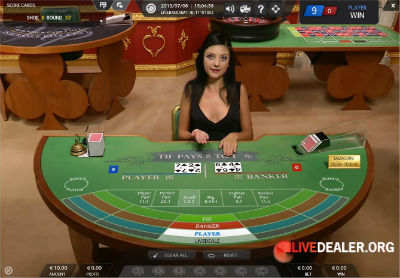 Media Live Casino baccarat