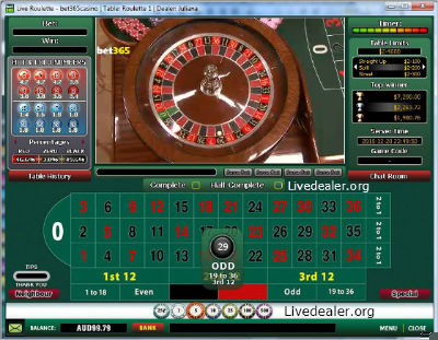 Playtech European Dealer Studio Live Roulette 2