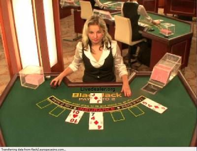 Playtech Europe Dealer Studio LIve Blackjack 2