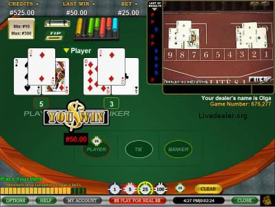 Vuetec's live baccarat 2