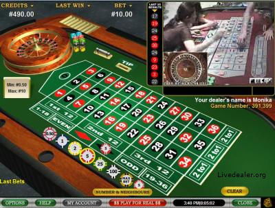 Vuetec's live roulette 2