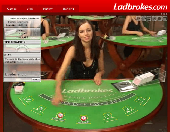 ladbrokes-private-blackjack-table Ladbrokes private table blackjack