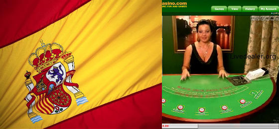 Spanish live blackjack dealers