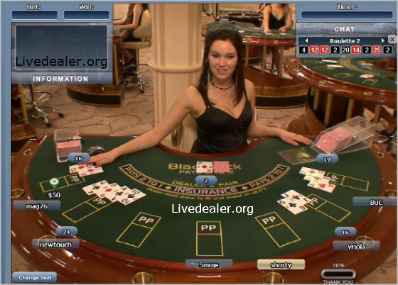 live dealer Monika at William Hill