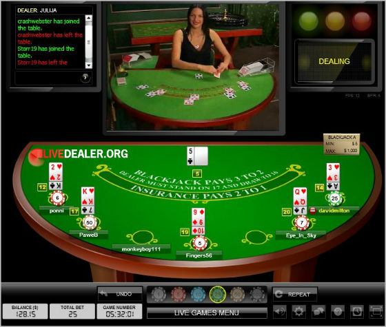 visit Julija at Unibet dealerJulija