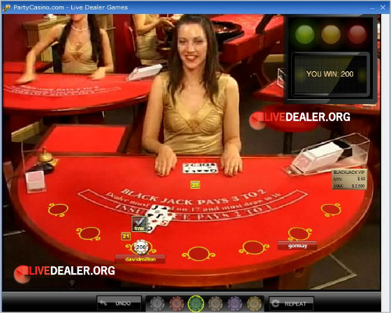 visit Party Casino dealer-renate