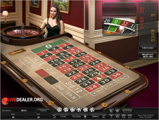 Eurogrand VIP live roulette