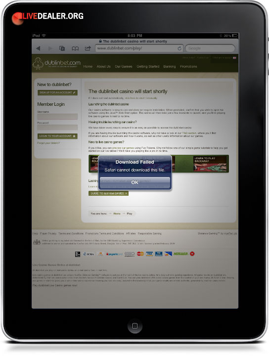 dublinbet-ipad