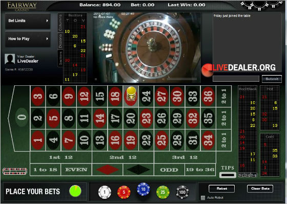 visit Fairway Casino Fairway Live Irish Roulette
