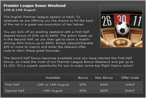 bet365premierleaguebonus