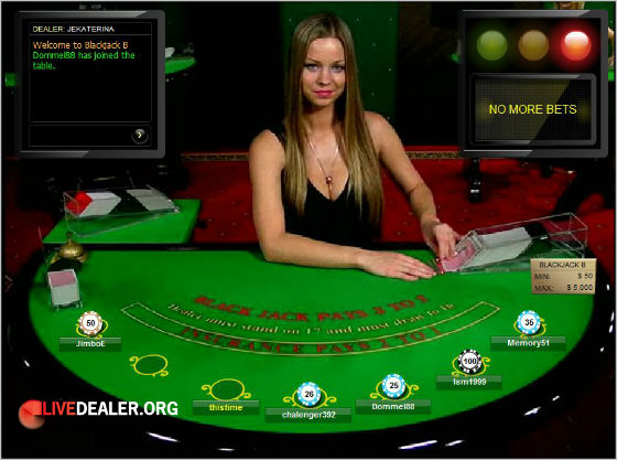 visit Unibet Dealer Jekaterina