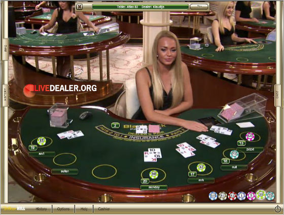 visit William Hill Dealer Klaudija at William Hill