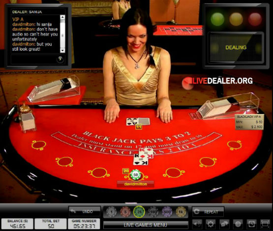 visit Unibet dealer Sanija