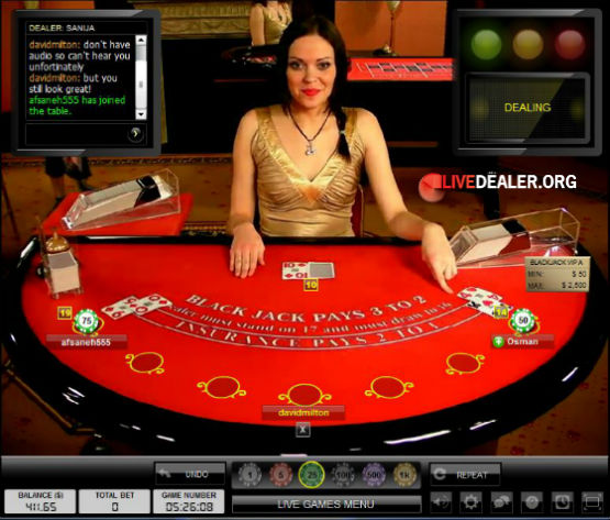 visit Unibet Dealer Sanija at Unibet