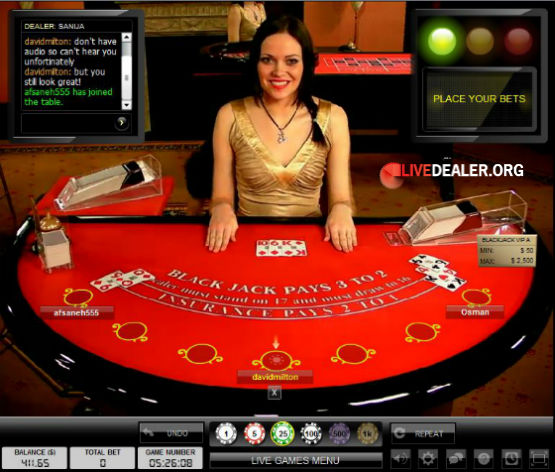 visit Unibet dealer Sanija