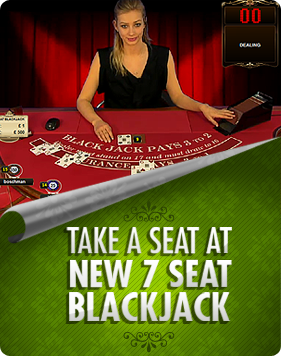 7 Seat blackjack at Smart Live