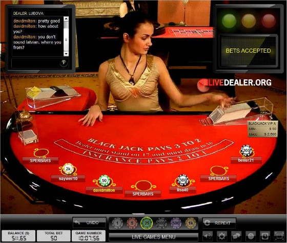visit Party Casino Lubova at Party Casino