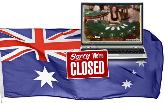 William Hill closed to Australian players