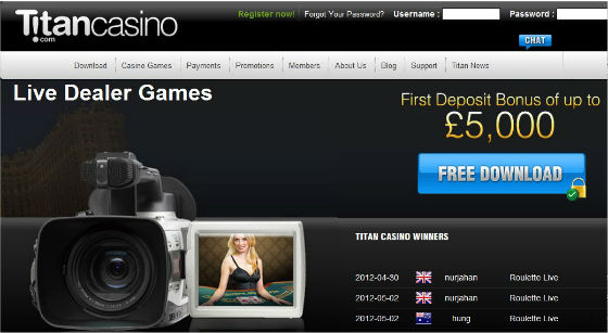 £/€5000 on offer at Titan