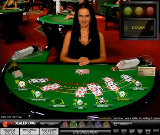 Dealer Evita at Part Casino