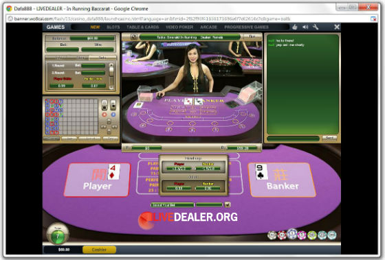 Live baccarat at Dafabet visit Dafabet