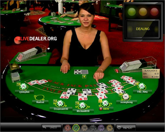 Live dealer Anastasija at Betsson