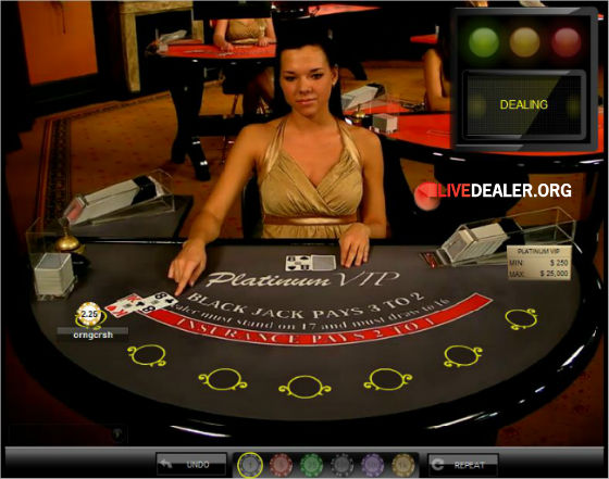 BetVictor high limit live blackjack