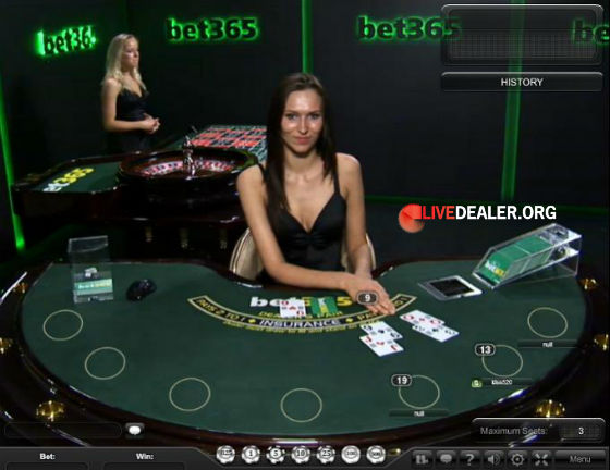 blackjack in bet365's dedicated room