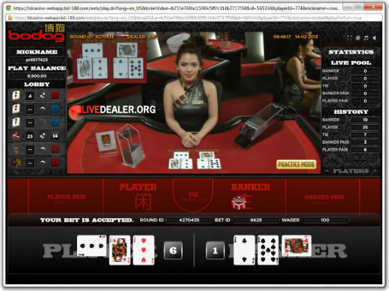 free play baccarat