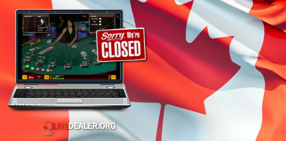 Canadians can't play Microgaming live dealers