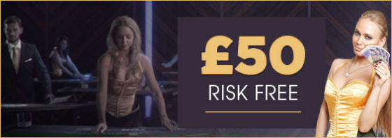 claim offer at William Hill £50 cash back
