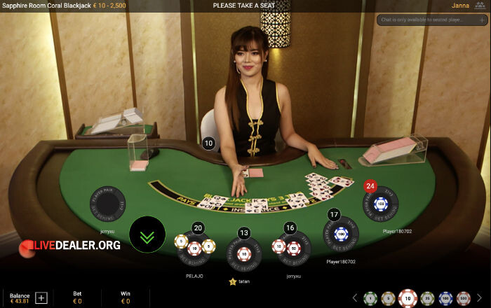 Sapphire Room Blackjack