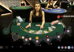 Playtech live dealer 'Lounge Blackjack'