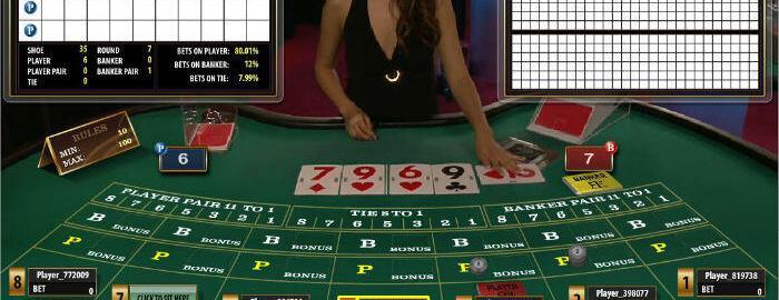 Microgaming live baccarat