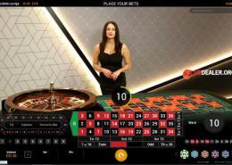 Playtech live European Roulette