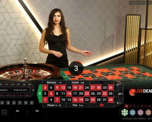 Playtech Live Dealer French Roulette