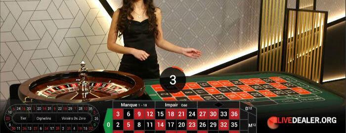 Playtech Live Dealer French Roulette
