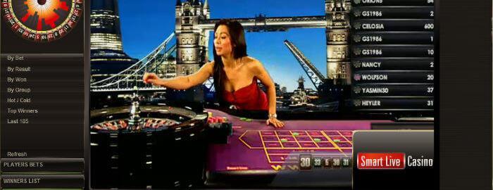 Smart Live roulette